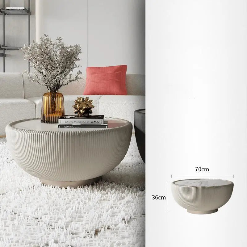 Modern Luxury Round Coffee Table - Londecor
