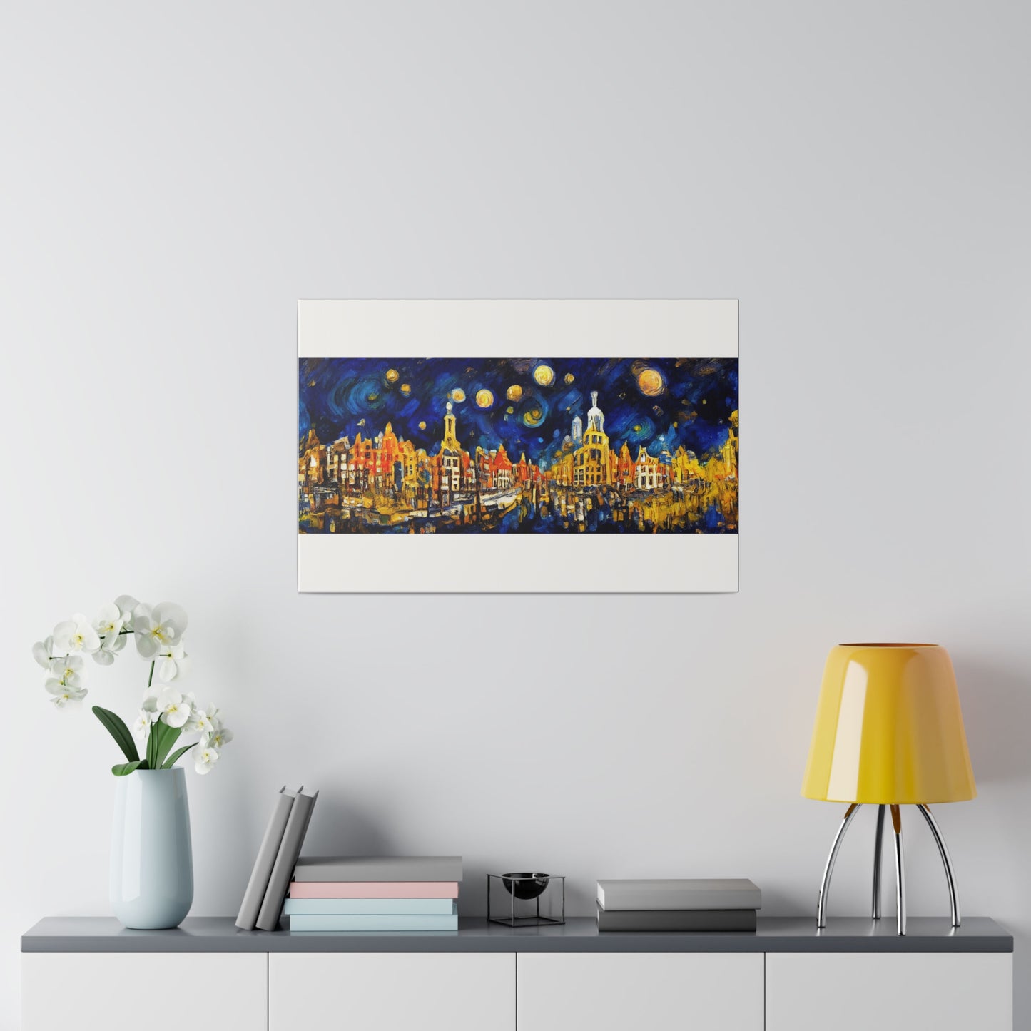 Matt canvas Printify
