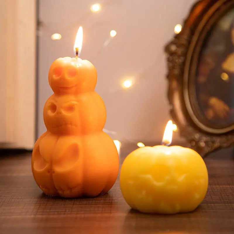 Halloween Pumpkin Candle Decoration Londecor
