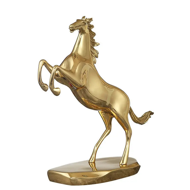 Light Luxury Pure Copper Horse Ornament Londecor