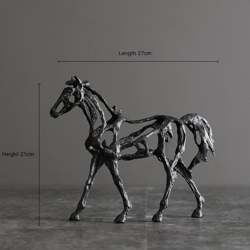 Luxury Horse Statue for Living Room