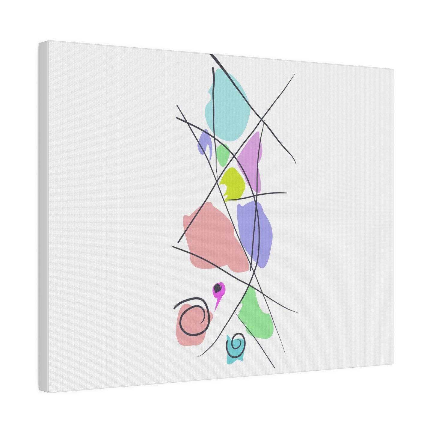 Pastels & Doodles Wall Art Printify
