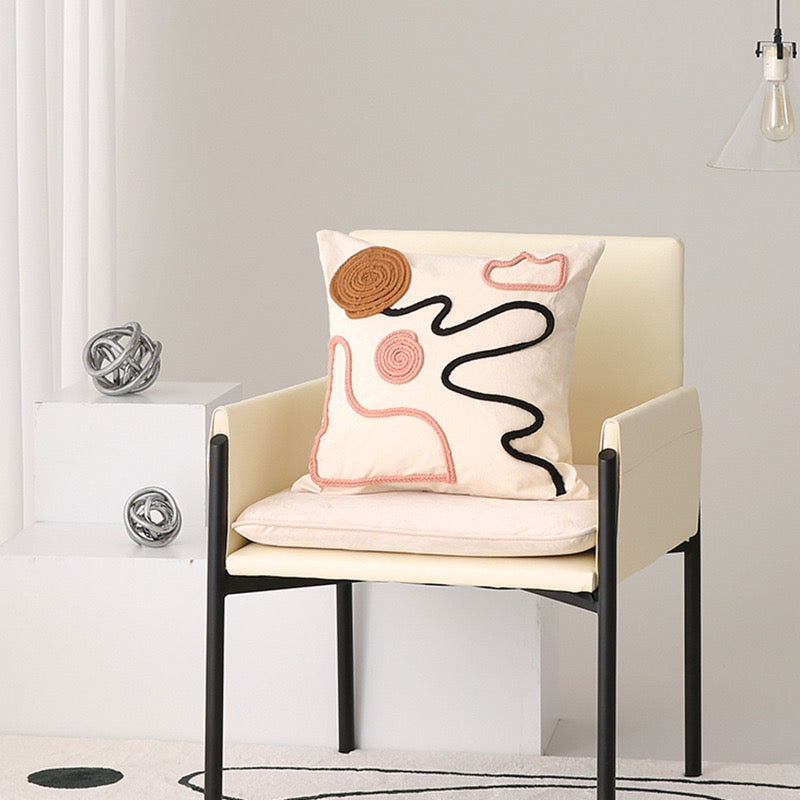 Sofa Cushion Square Bedside Pillow With Core Londecor