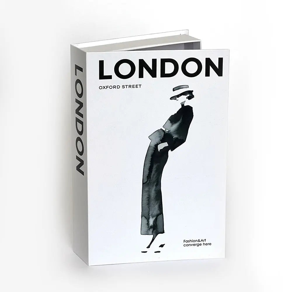 City Home Decor Book Fashion Cities Travel Book BLANK PAGES Londecor
