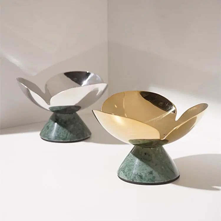 Creative Stainless Steel Marble Basket Londecor