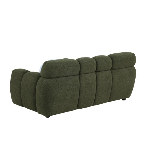 Forest Green Designer Sofa – Elegant Comfort