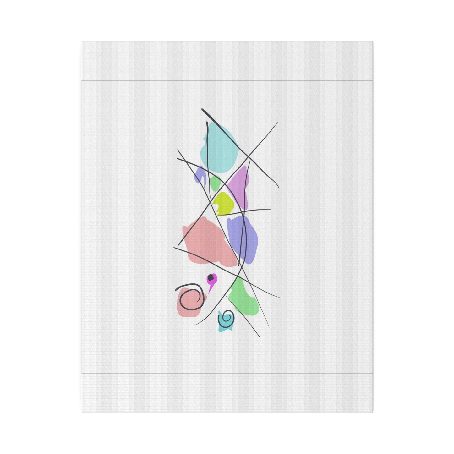 Pastels & Doodles Wall Art Printify