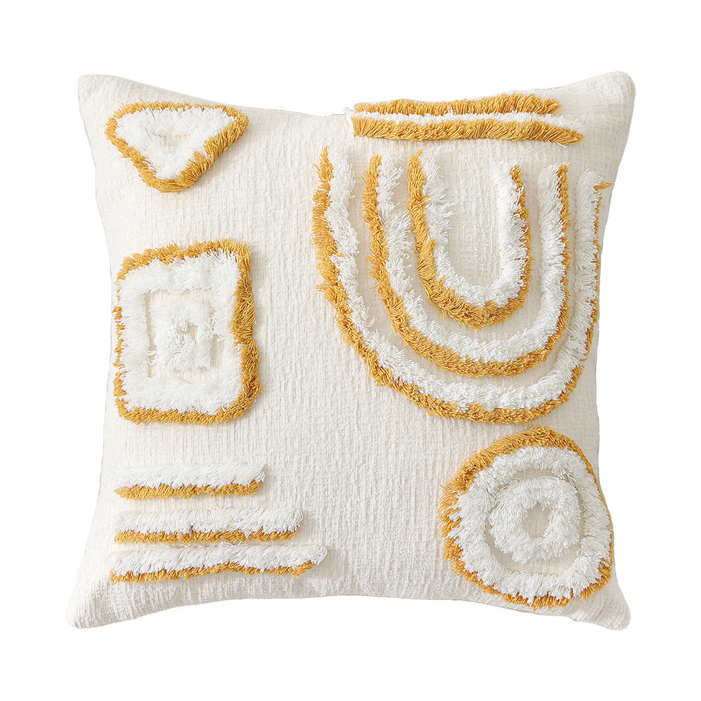 Line Tufting Sofa Pillow Cases Londecor