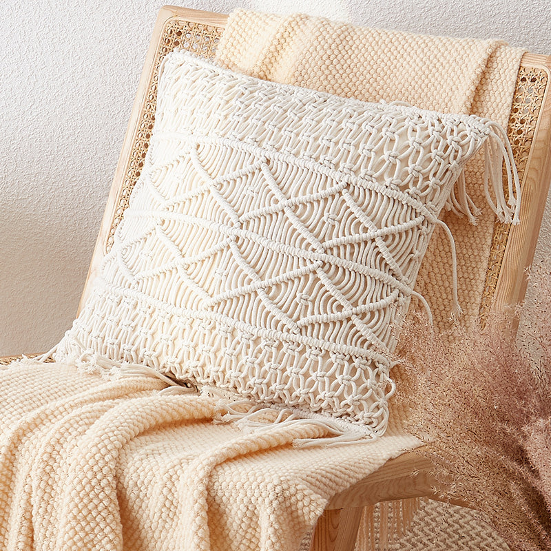 Bohemian Pillow Hand-woven Sofa Cushion