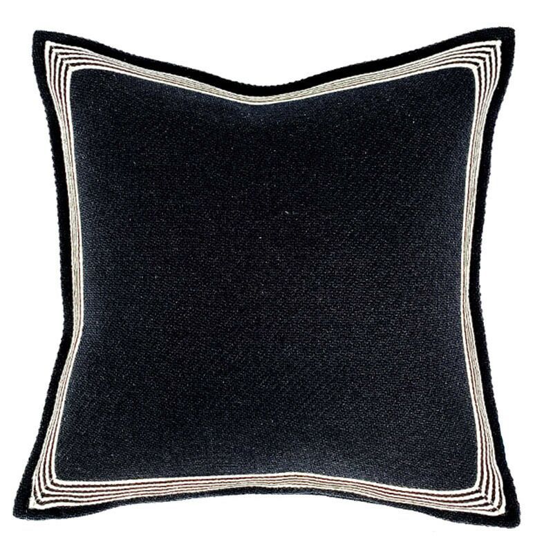Cushion Cover Decorative Pillow Case Modern Simple Luxury Ivory Black Londecor