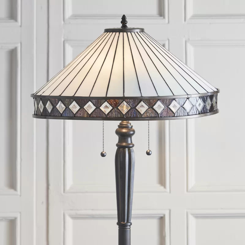 Willersley Dark Bronze Traditional Floor Lamp
