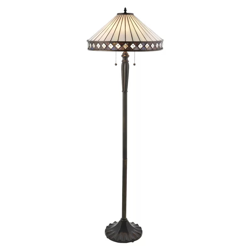 Willersley Dark Bronze Traditional Floor Lamp