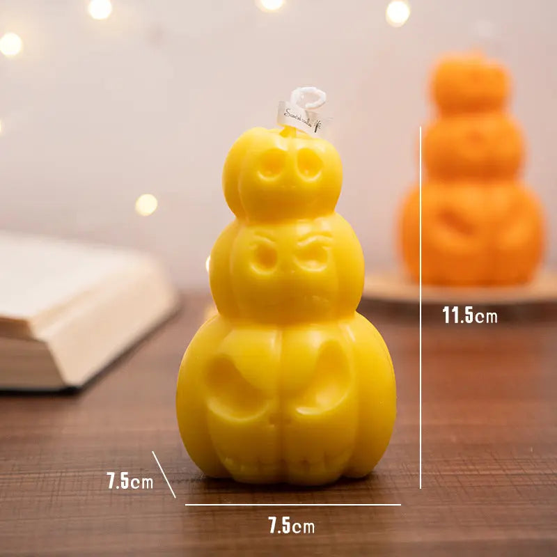 Halloween Pumpkin Candle Decoration Londecor