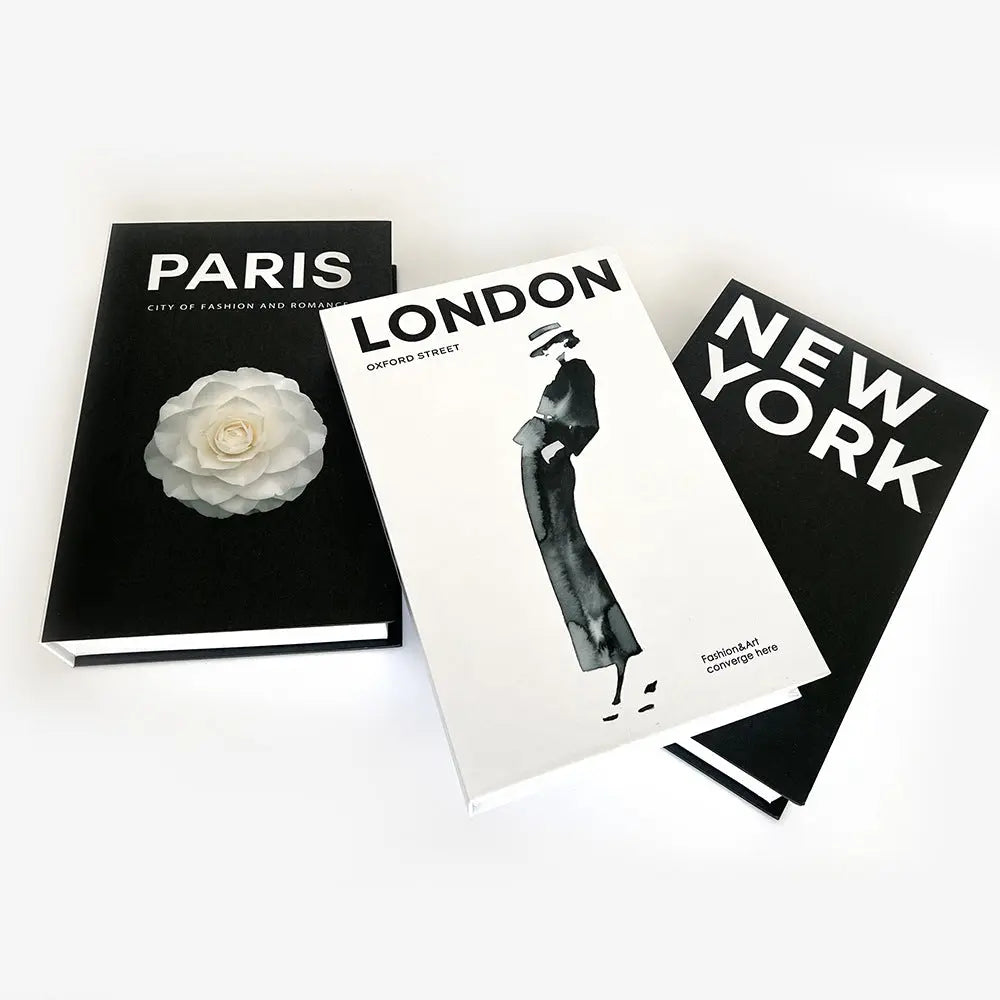 City Home Decor Book Fashion Cities Travel Book BLANK PAGES Londecor