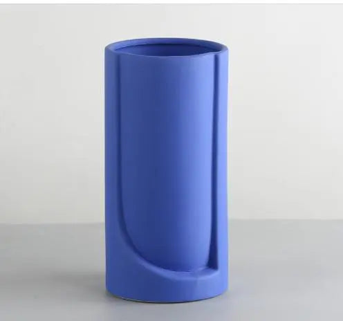 Porcelain Vase Minimalist Living Room Table Flower Arrangement Londecor
