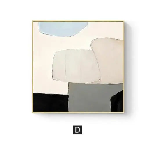 Beige Simple And Quiet Modern Minimalist Abstract Decorative Painting Londecor