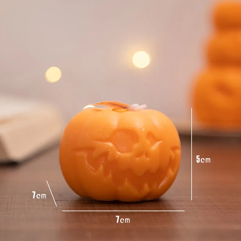 Halloween Pumpkin Candle Decoration Londecor