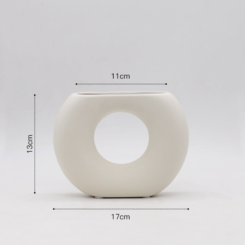Nordic Ceramic Vase Decoration