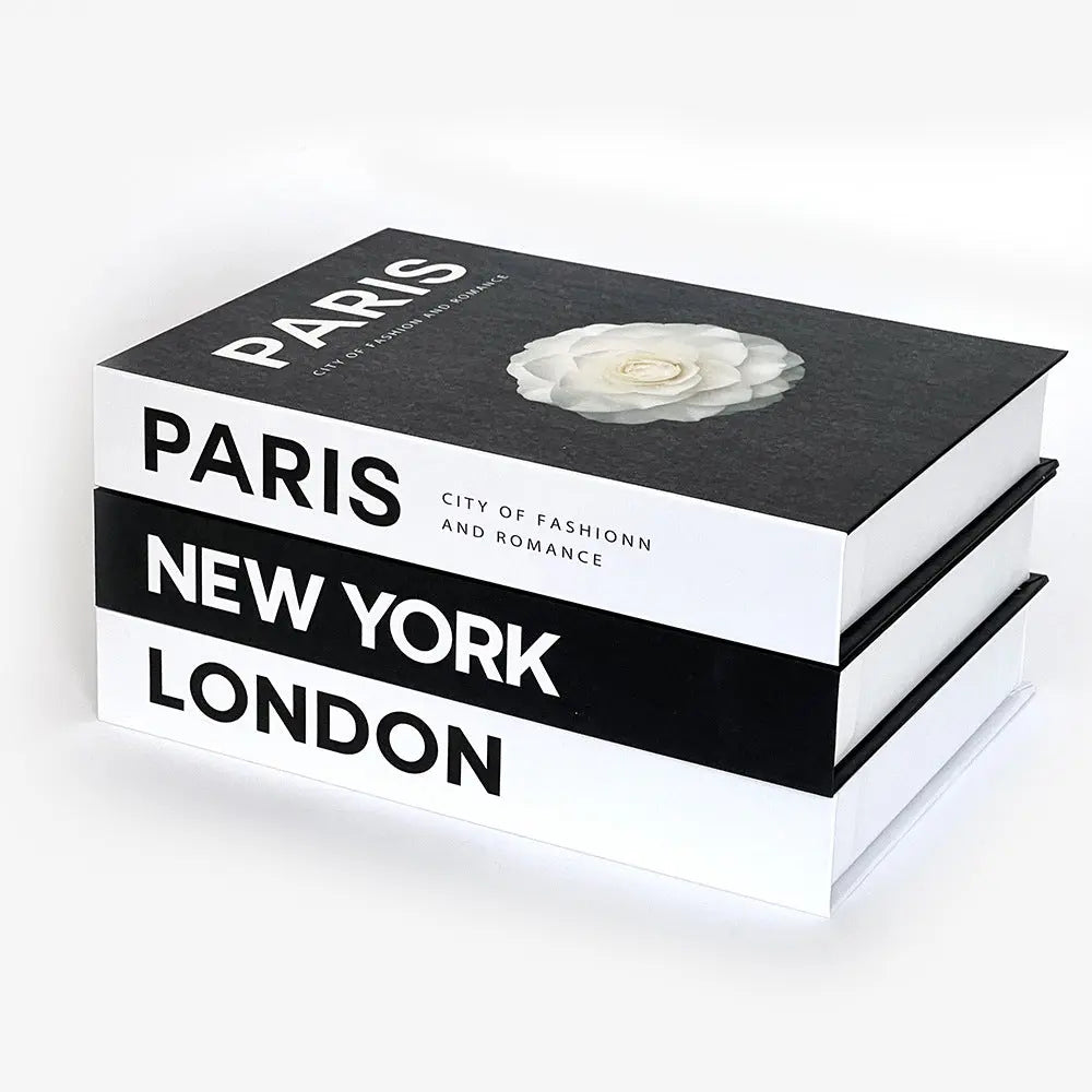 City Home Decor Book Fashion Cities Travel Book BLANK PAGES Londecor