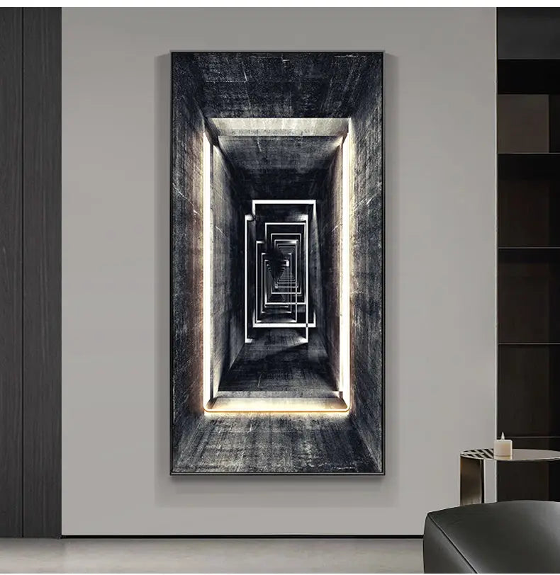Vertical Wall Art LED Lights - Aisle Entrance Decoration Londecor
