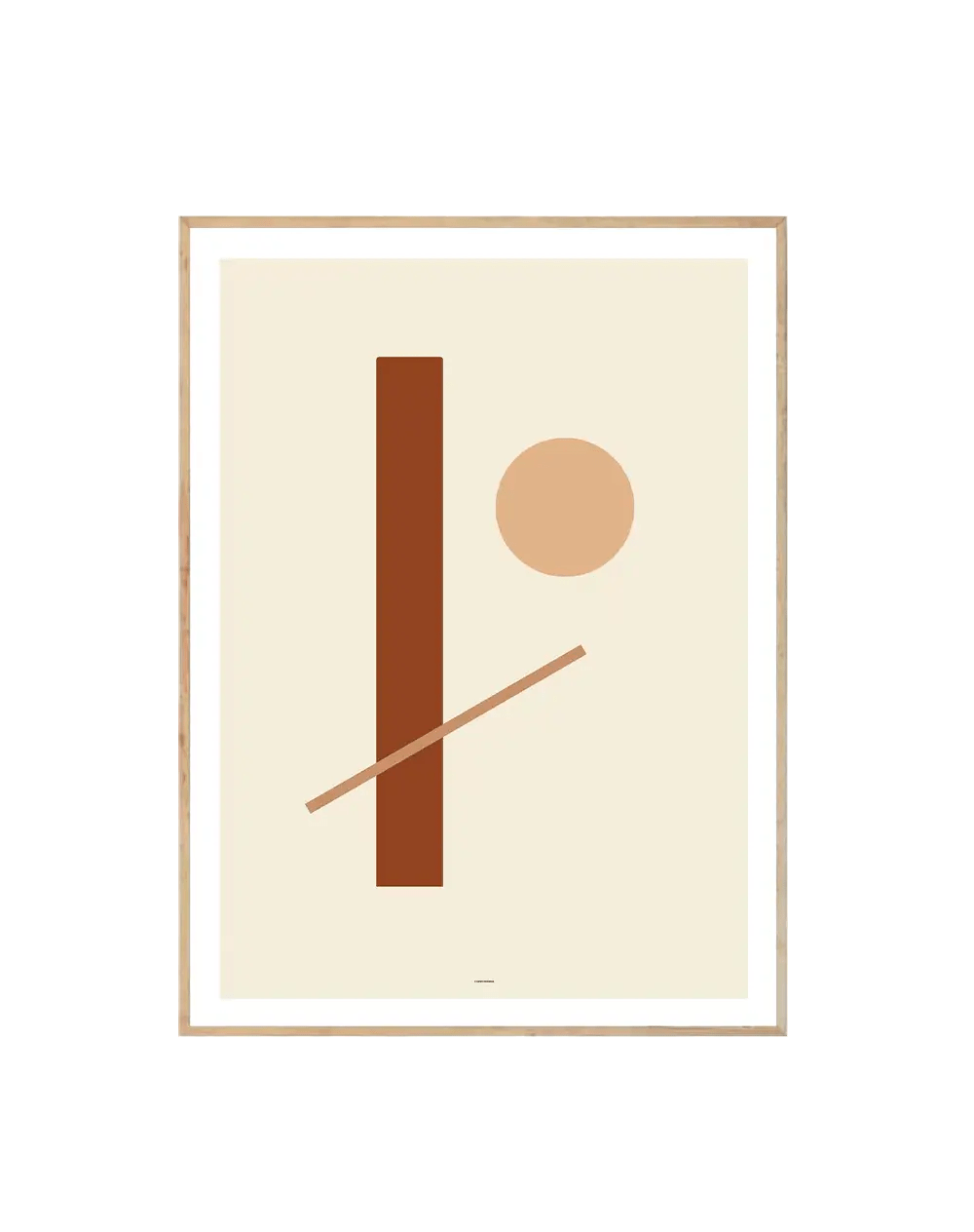 Modern Abstract Geometric IV-0