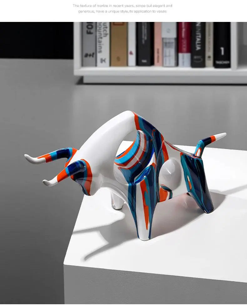 Nordic Camouflage Cow Ornaments - Londecor