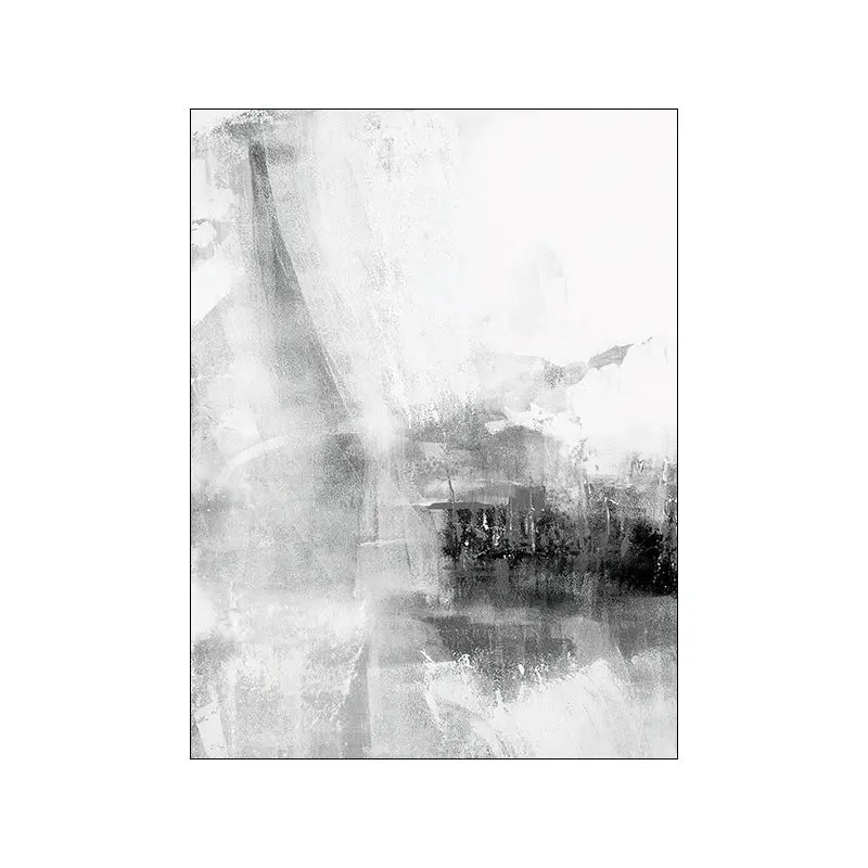 Nordic Simple Gray Abstract Texture Decorative Painting Londecor