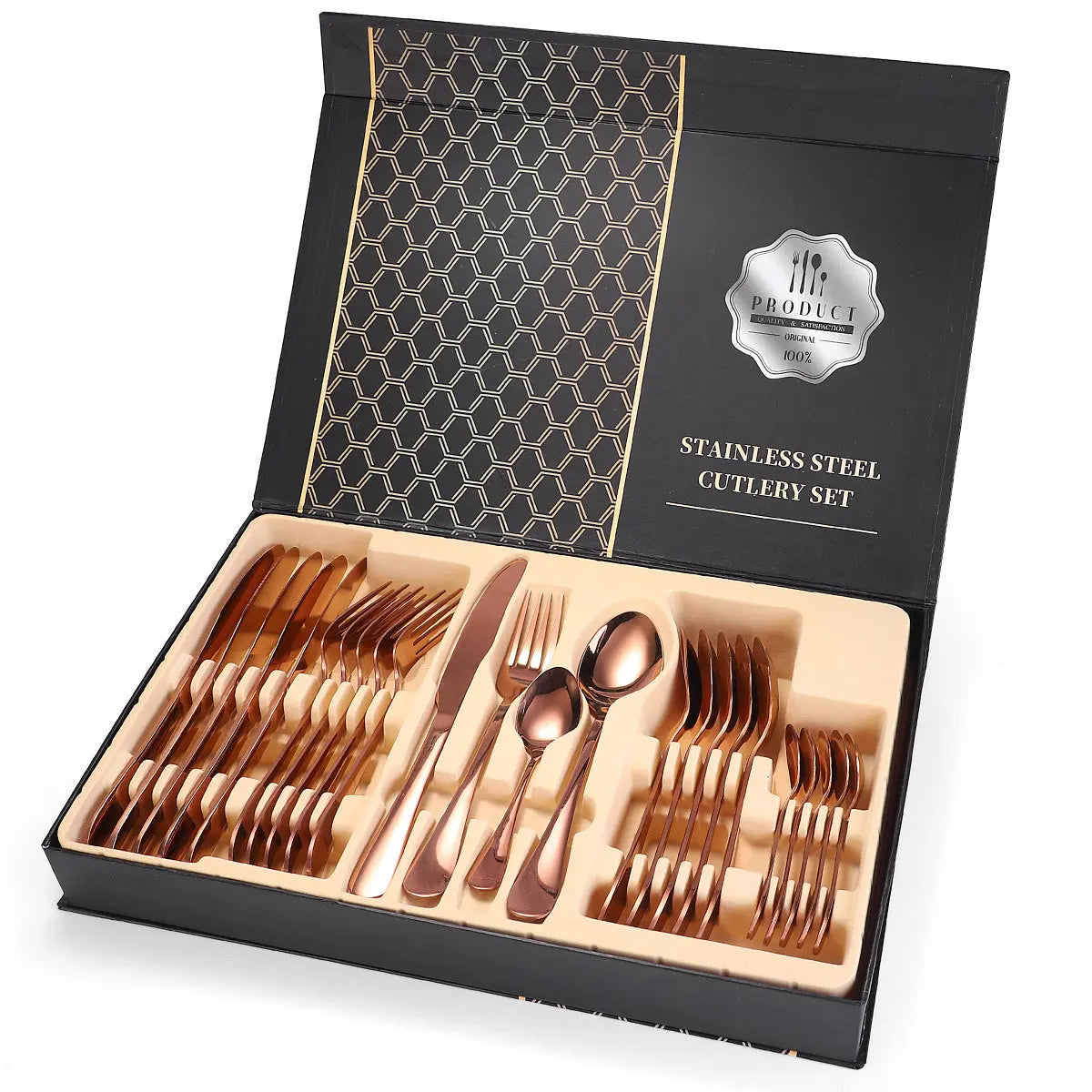 perfect gift 24 Pcs Cutlery Set Londecor
