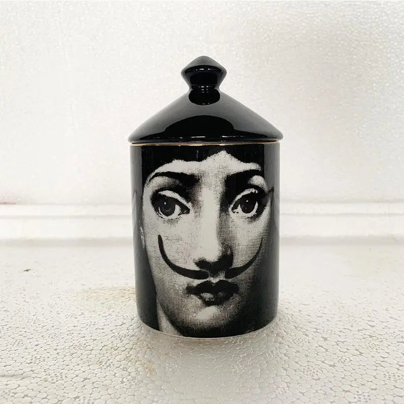 Art Face Jar //Decoration Ornaments - Londecor