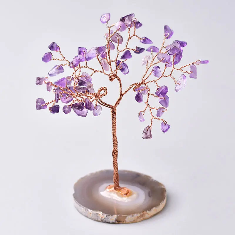 Natural Crystal Tree Ornaments Decoration Londecor