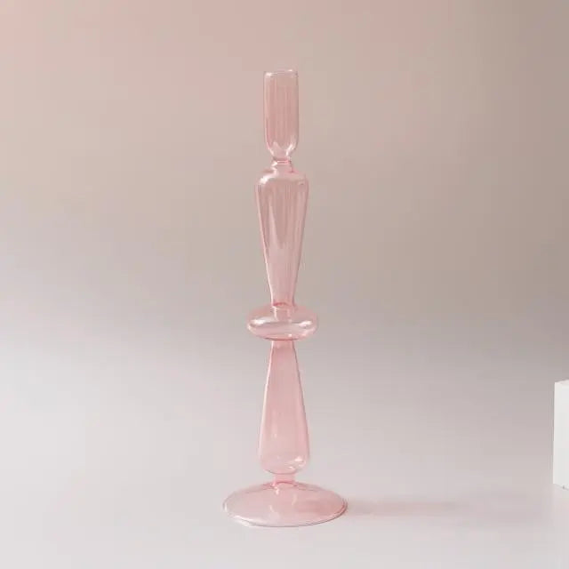 Glass Candle Holder Decoration - Londecor