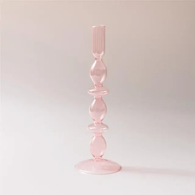 Glass Candle Holder Decoration - Londecor