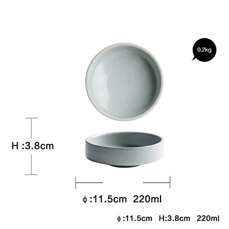 Dinner Plate, Flat Plate, Bowl And Plate Set Londecor