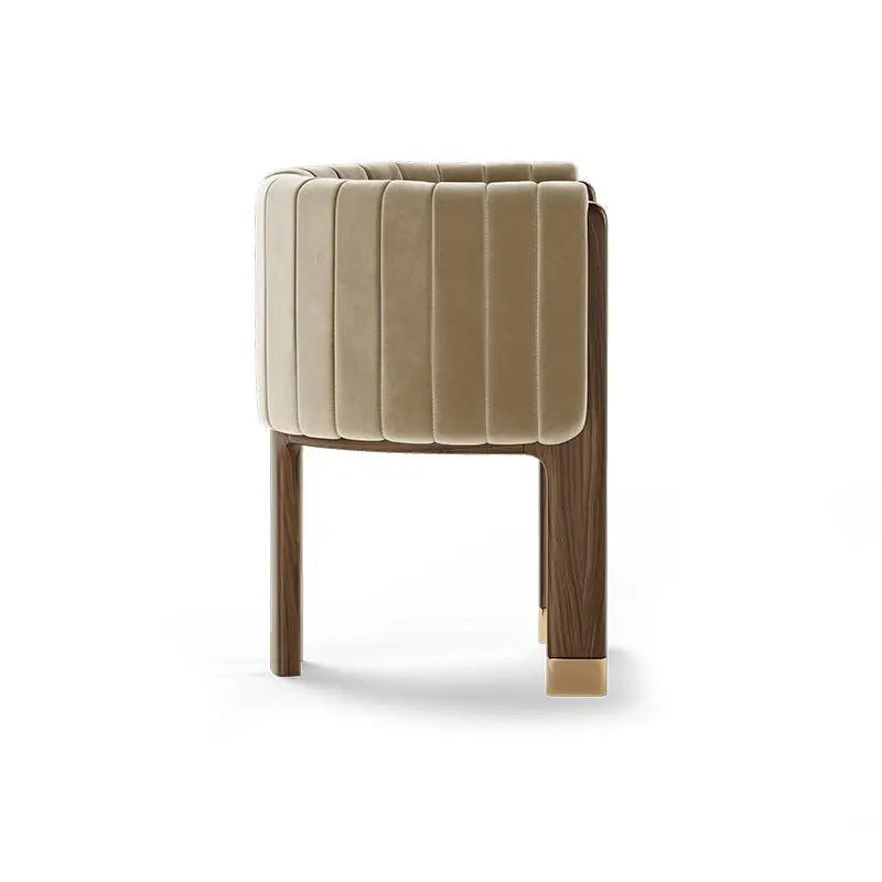 Italian Minimalist Ash Wood Solid Wood Dining Chair Household Londecor