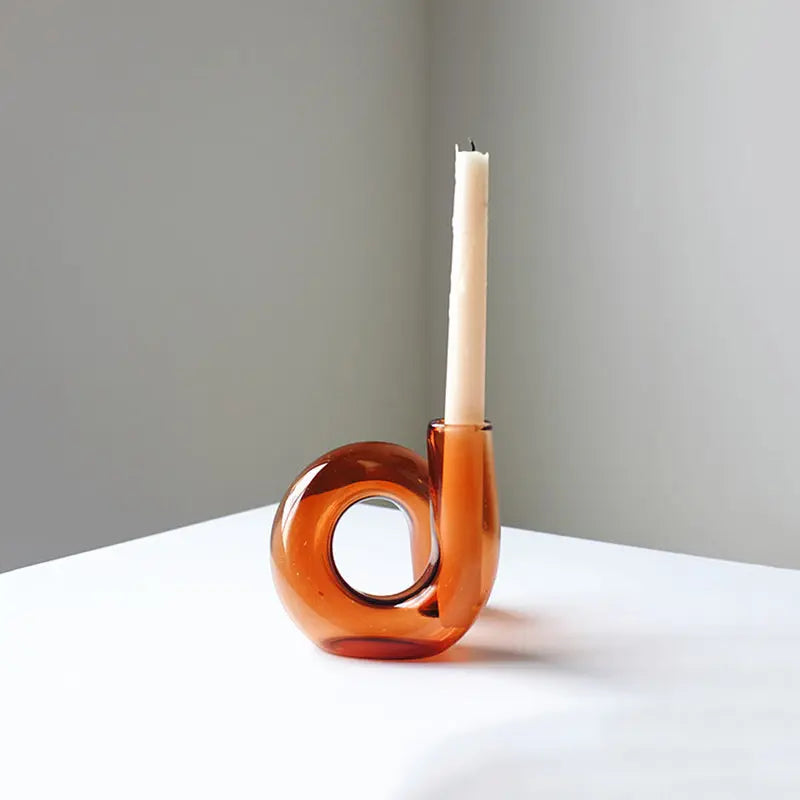 Glass candle holder Londecor