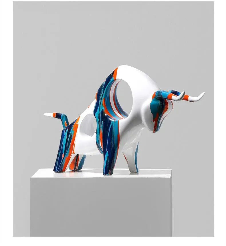 Nordic Camouflage Cow Ornaments - Londecor