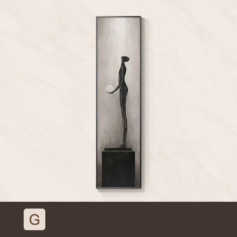 Luxury Led Luminous Entryway Decorative Painting Londecor