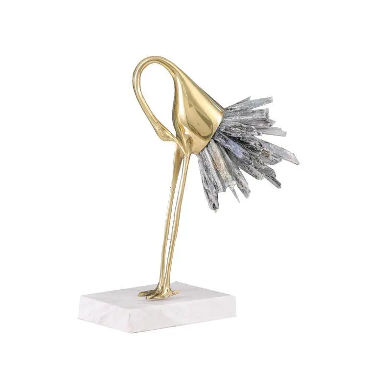 Home Crystal Crane Decoration - Londecor