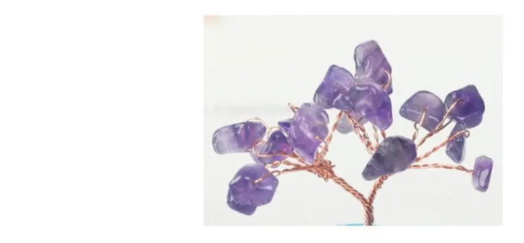 Natural Crystal Tree Ornaments Decoration Londecor