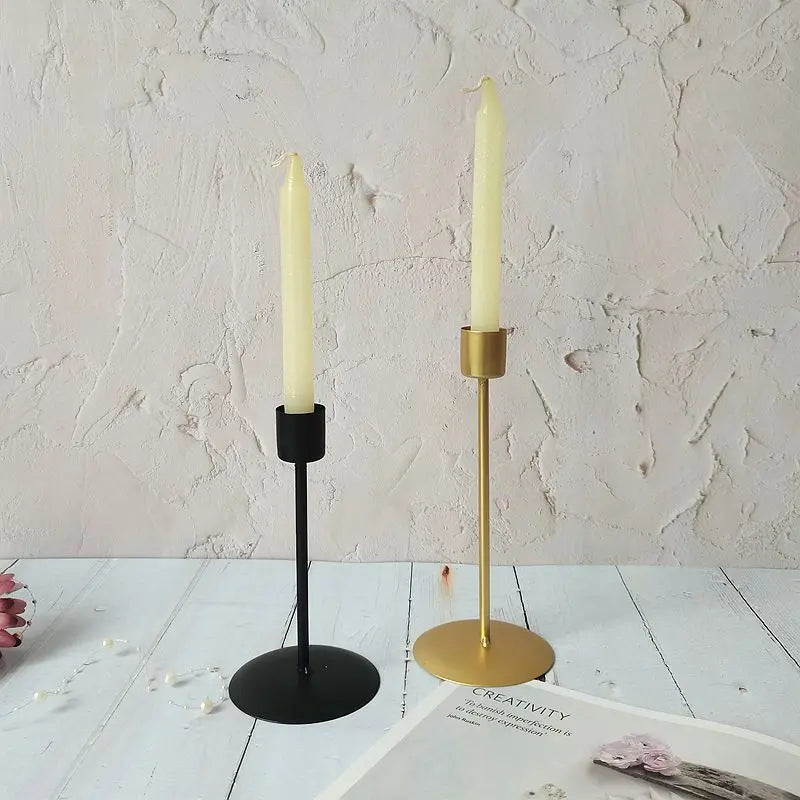 Wrought Iron Single Head Candle Holder Creative Londecor
