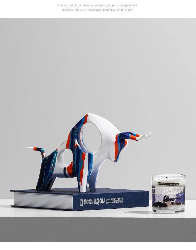 Nordic Camouflage Cow Ornaments - Londecor