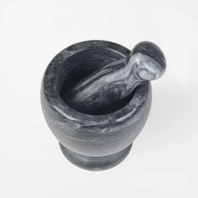 Marble garlic mortar garlic clay ware Londecor