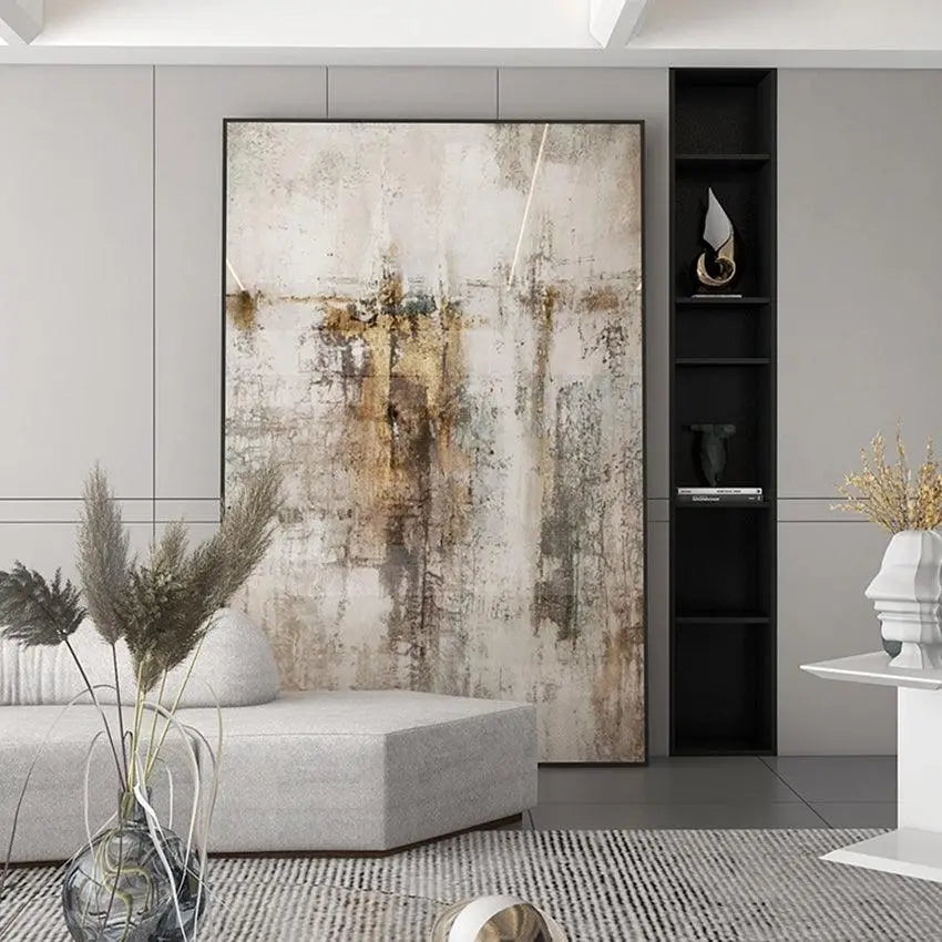 Abstract Rimless Living Room Decorative Mural - Londecor