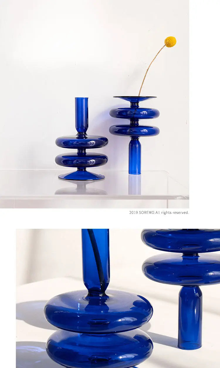 Original Klein Blue Vase Ornament Londecor