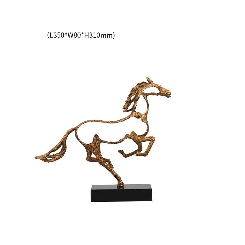 Modern Cast Iron and Marble Desktop Decorations. Londecor