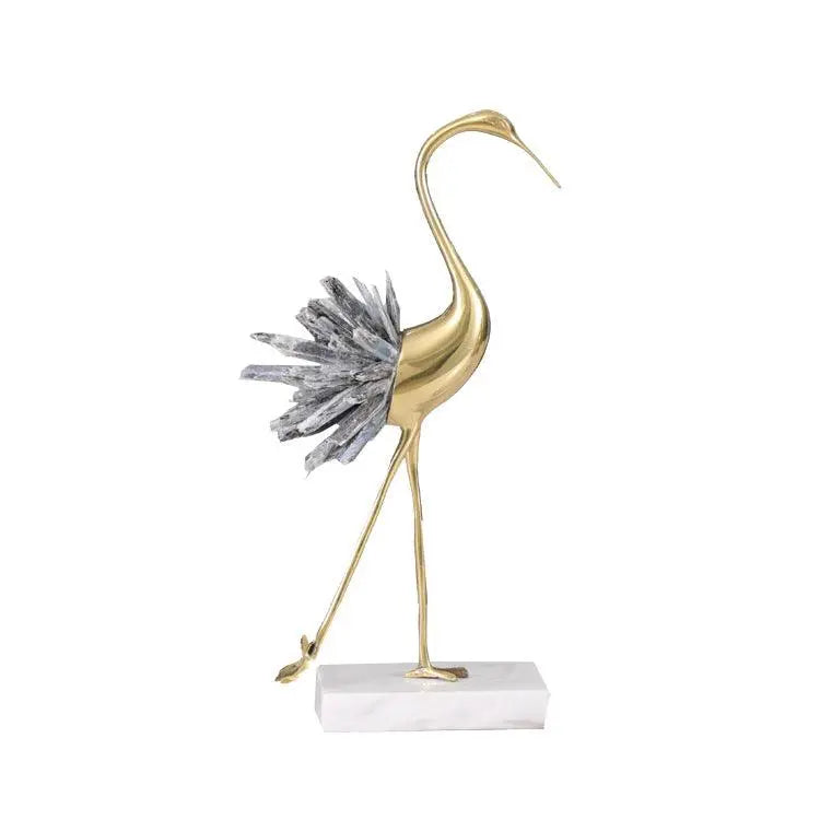 Home Crystal Crane Decoration - Londecor