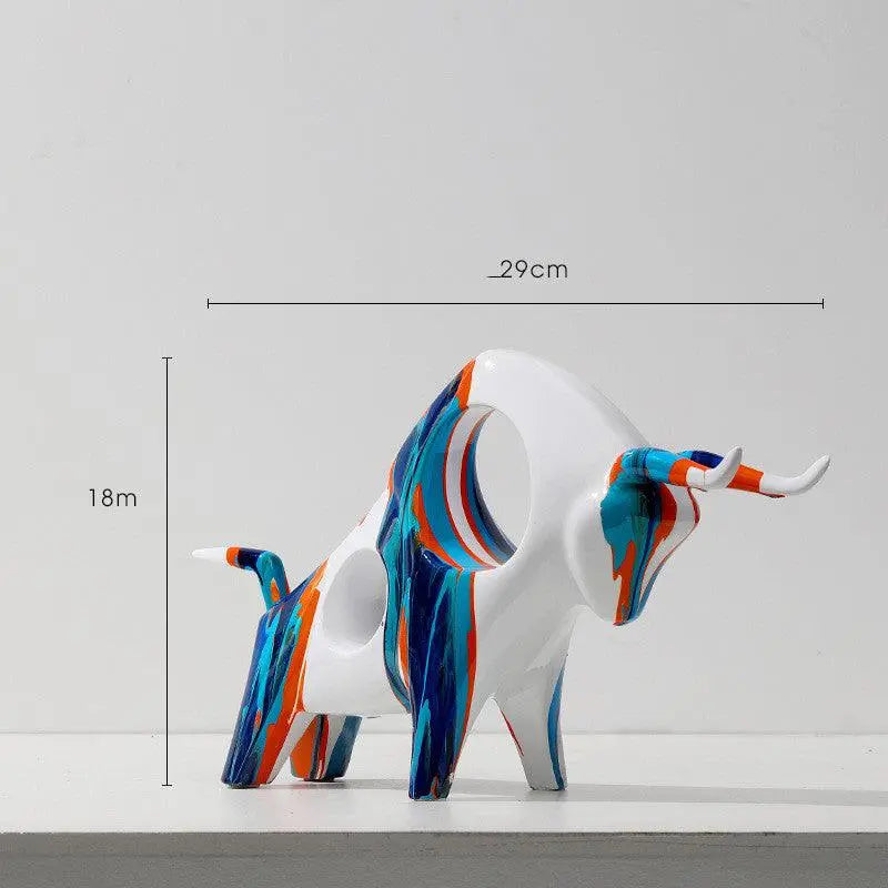 Nordic Camouflage Cow Ornaments - Londecor