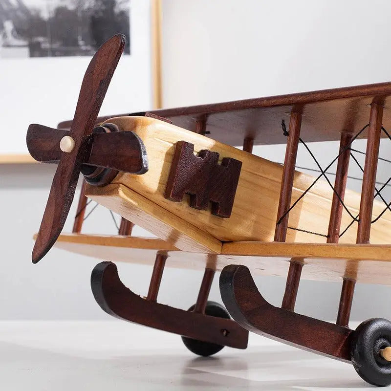 Wooden Airplane Model Ornaments - Londecor