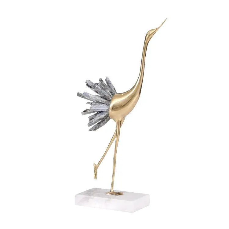 Home Crystal Crane Decoration - Londecor