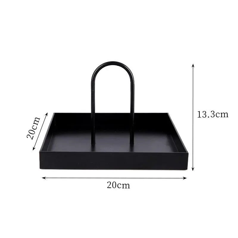 Round Tray with Handle. - Londecor